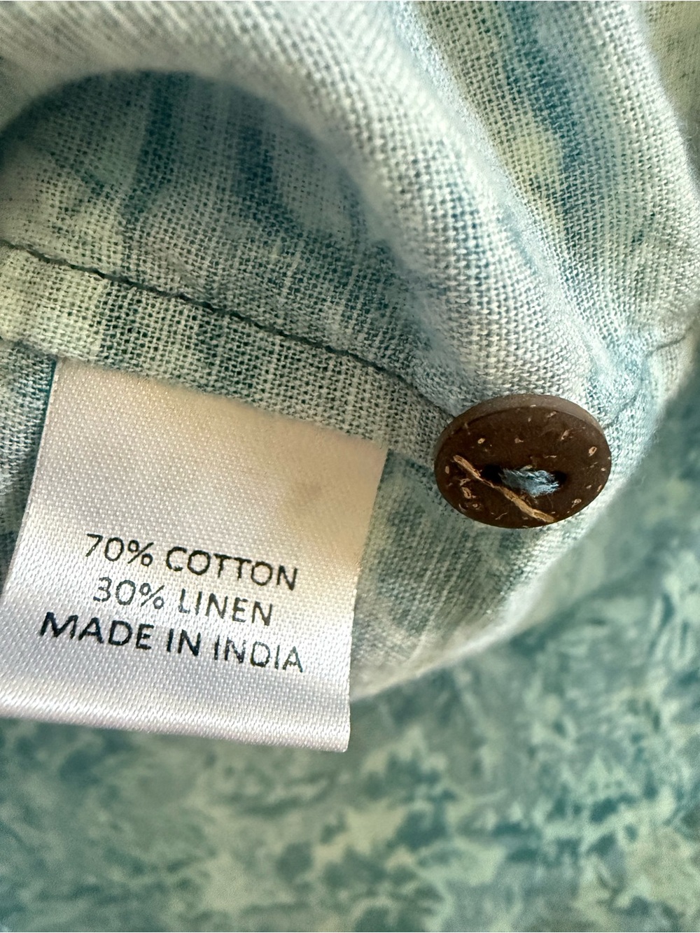 ALOHA MARINA Lanikai Linen Blend Shirt Small - Picture 7 of 10